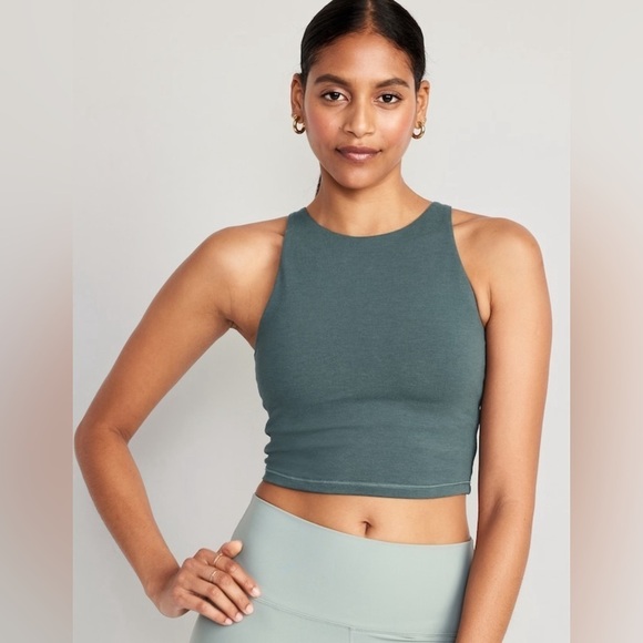 NWT! Jade Shadow Light Support PowerChill Longline Sports Bra Tank - Multiple 🤎 - Picture 5 of 11